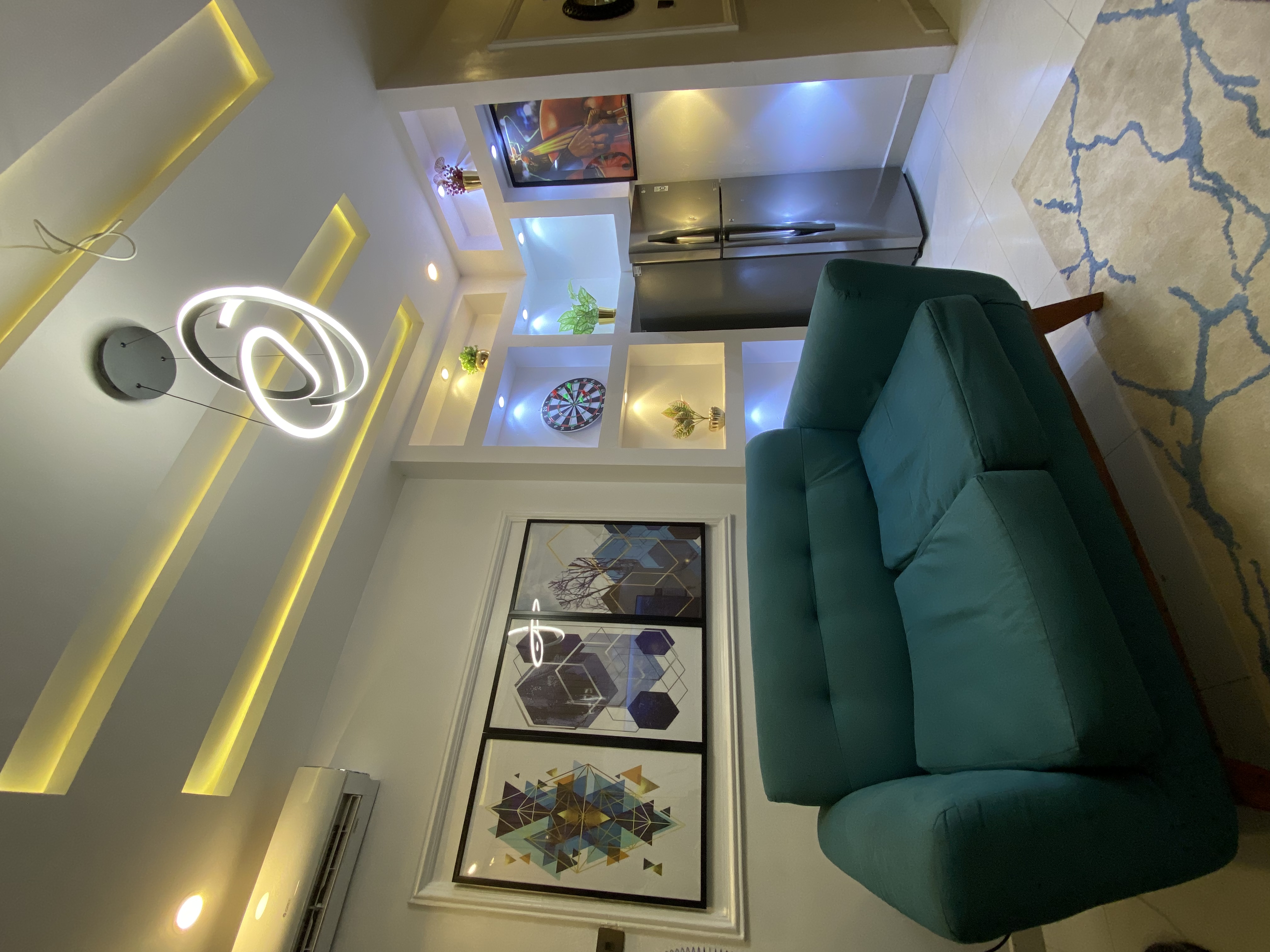 1 bedroom apartment in Ologolo — ₦90,000/night | GidiStay — 1 bed apartment in Lekki Phase 1, Lagos (interior)