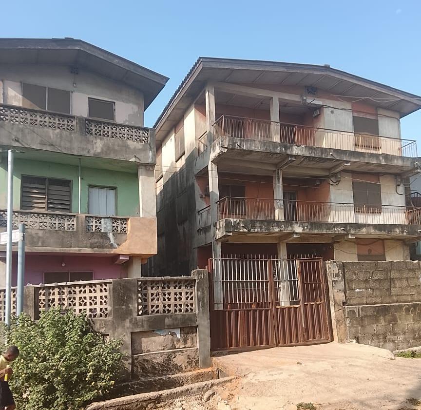 Two storey buildings ofor sale in KETU ALAPERE — ₦180,000,000 | GidiStay — 1 bed house in Ikeja, Lagos (main view)