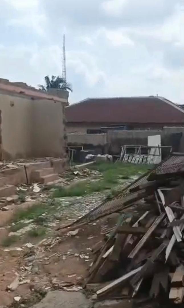 A plot of land in Are avenue oluyole estate — ₦75,000,000 | GidiStay — 1 bed land in Oluyole Estate, Ibadan (bedroom view)