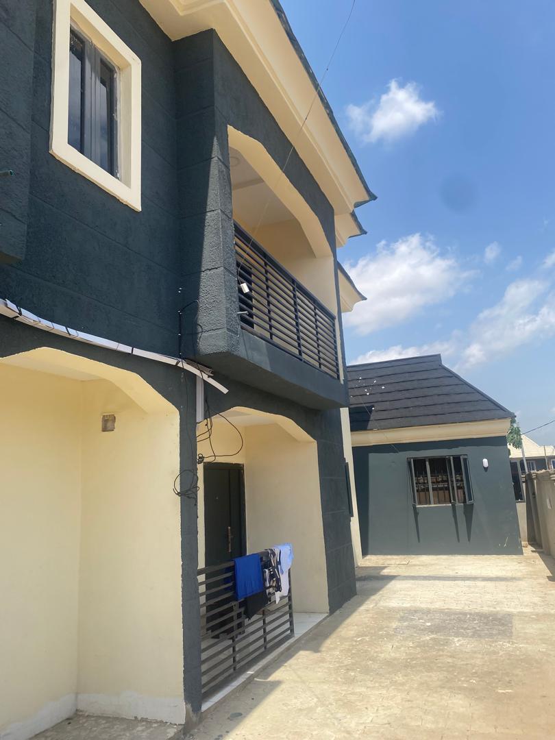 newly built 2bedroom with modern facilities at Elebu — 2 bed house in Elebu off akala express oluyole extension ibadan, Ibadan (main view)