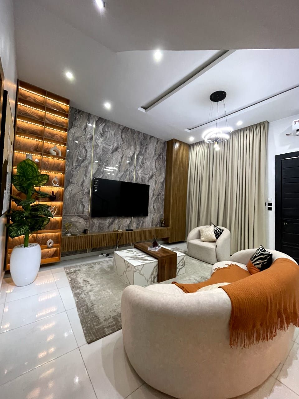 2-Bedroom Apartment Shortlet in Ajah, Lagos — ₦130,000/night | GidiStay — 2 bed apartment in Ajah, Lagos (main view)