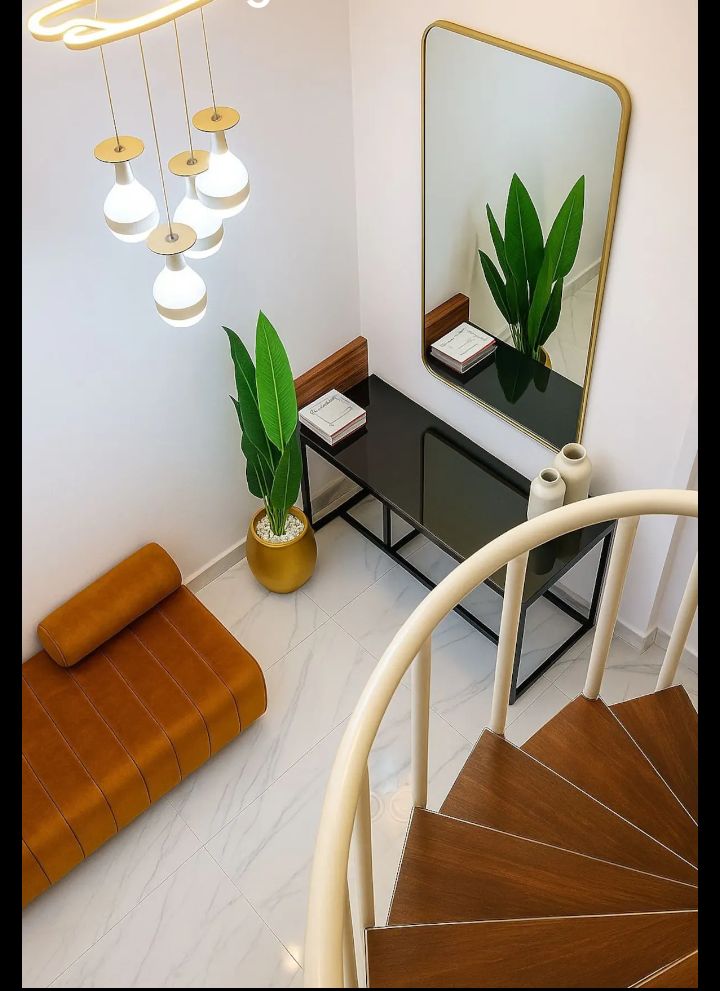 1-Bedroom Apartment in Lekki Phase 1 — ₦100,000/night | GidiStay — 1 bed apartment in Lekki Phase 1, Lagos (bedroom view)