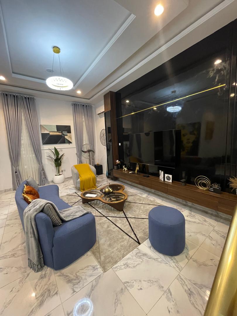 Hemisphere APartment — ₦150,000/night | GidiStay — 3 bed house in Lekki Phase 2, Lagos (bedroom view)