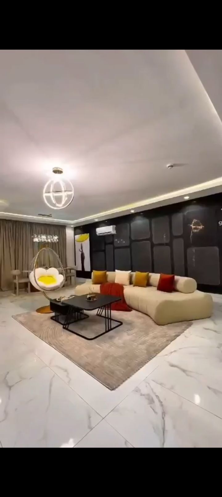 3 Bedroom apartment in Lekki phase 1 — ₦260,000/night | GidiStay — 3 bed apartment in Lekki Phase 1, Lagos (interior)