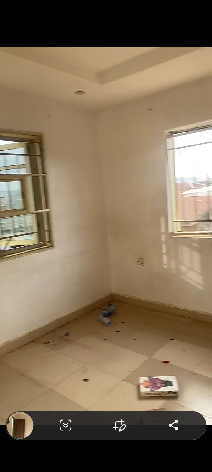 Standard room and parlour self contained at sanyo — 1 bed house in Tipper garage akala express, Ibadan (interior)